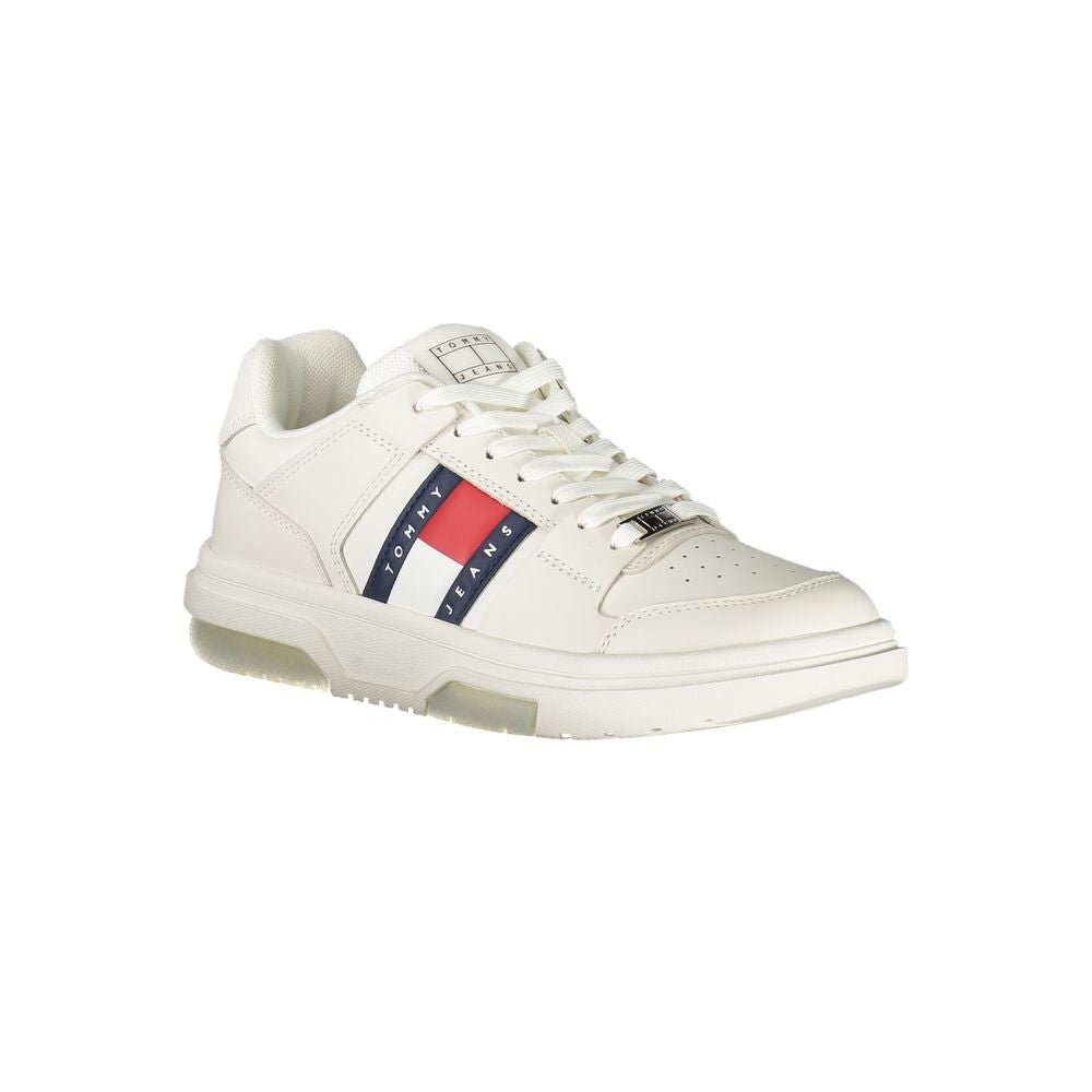 Tommy Hilfiger Bianco Polyurethane Women Sneaker - HBPS Beauty & Fashion