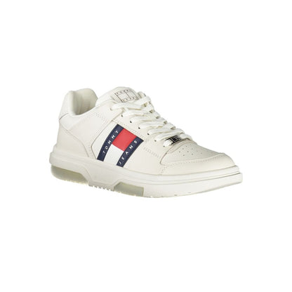 Tommy Hilfiger Bianco Polyurethane Women Sneaker - HBPS Beauty & Fashion