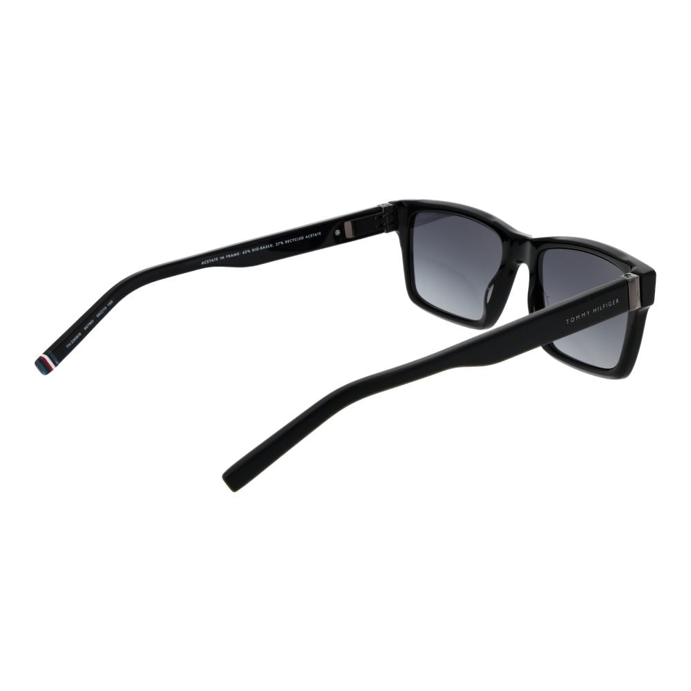 Tommy Hilfiger Black Acetate Sunglasses - HBPS Beauty & Fashion