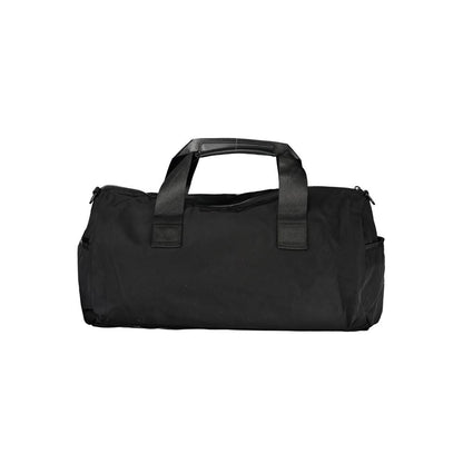 Tommy Hilfiger Black Polyester Men's Shoulder Bag - HBPS Beauty & Fashion
