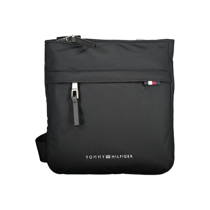 Tommy Hilfiger Black Polyurethane Women Shoulder Bag - HBPS Beauty & Fashion