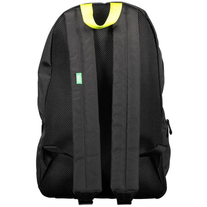 Tommy Hilfiger Black Recycled Polyester Men Backpack - HBPS Beauty & Fashion