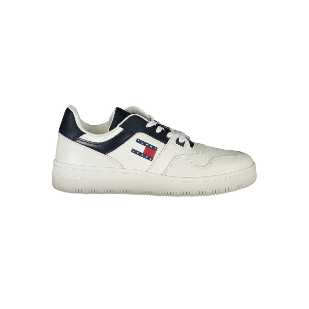 Tommy Hilfiger Blu Leather Men Sneaker - HBPS Beauty & Fashion