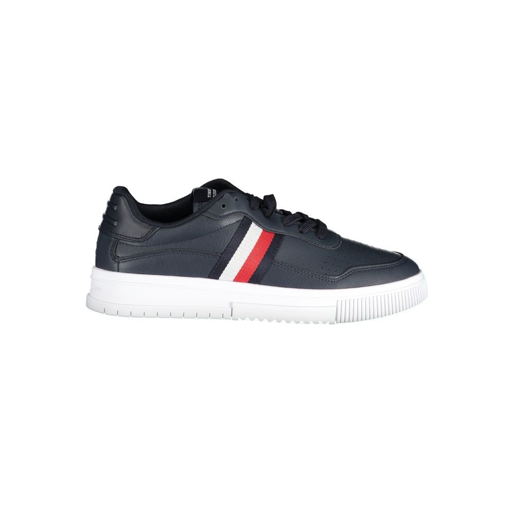 Tommy Hilfiger Blu Leather Men Sneaker - HBPS Beauty & Fashion