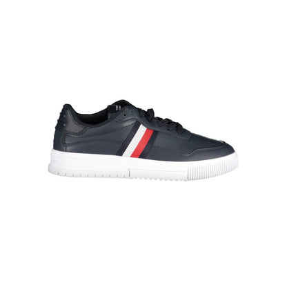 Tommy Hilfiger Blu Leather Men Sneaker - HBPS Beauty & Fashion