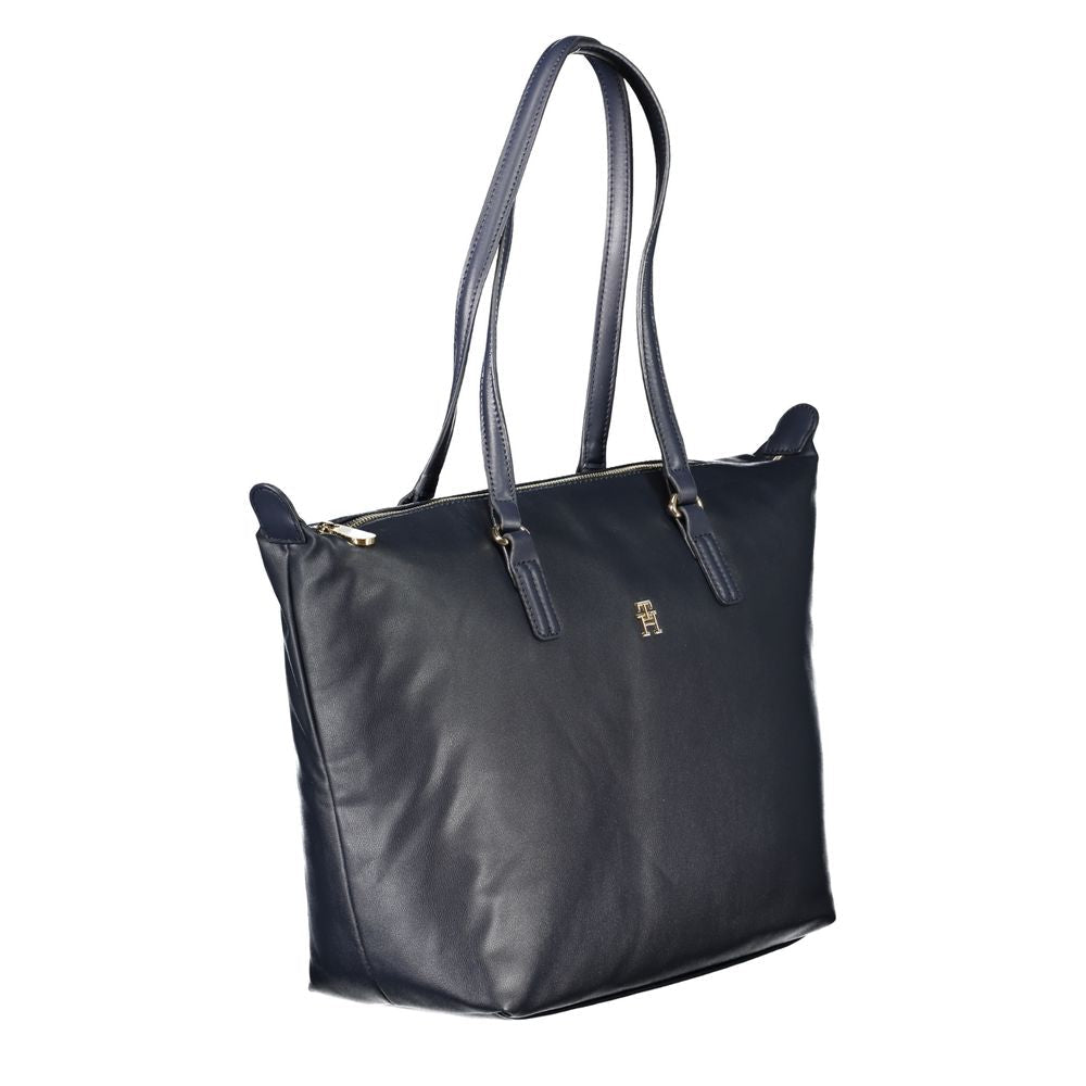 Tommy Hilfiger Blu Polyester Women Handbag - HBPS Beauty & Fashion