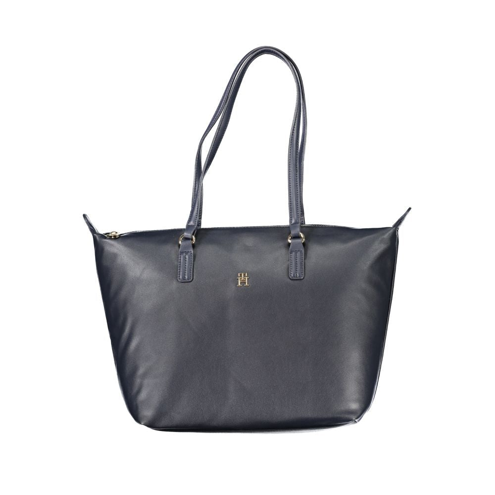 Tommy Hilfiger Blu Polyester Women Handbag - HBPS Beauty & Fashion