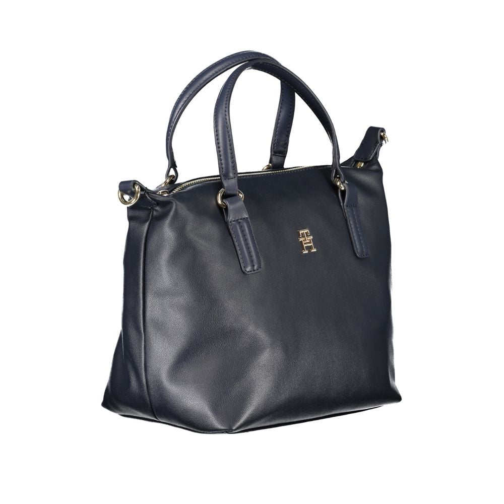 Tommy Hilfiger Blu Polyester Women Handbag - HBPS Beauty & Fashion