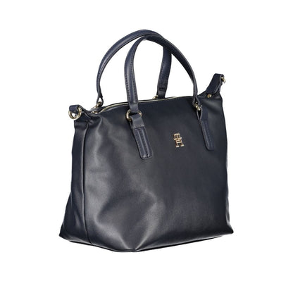 Tommy Hilfiger Blu Polyester Women Handbag - HBPS Beauty & Fashion