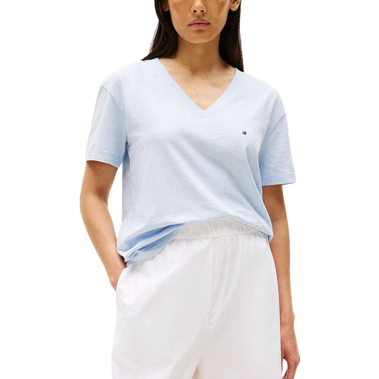 Tommy Hilfiger Blue Organic Cotton T-Shirt - HBPS Beauty & Fashion