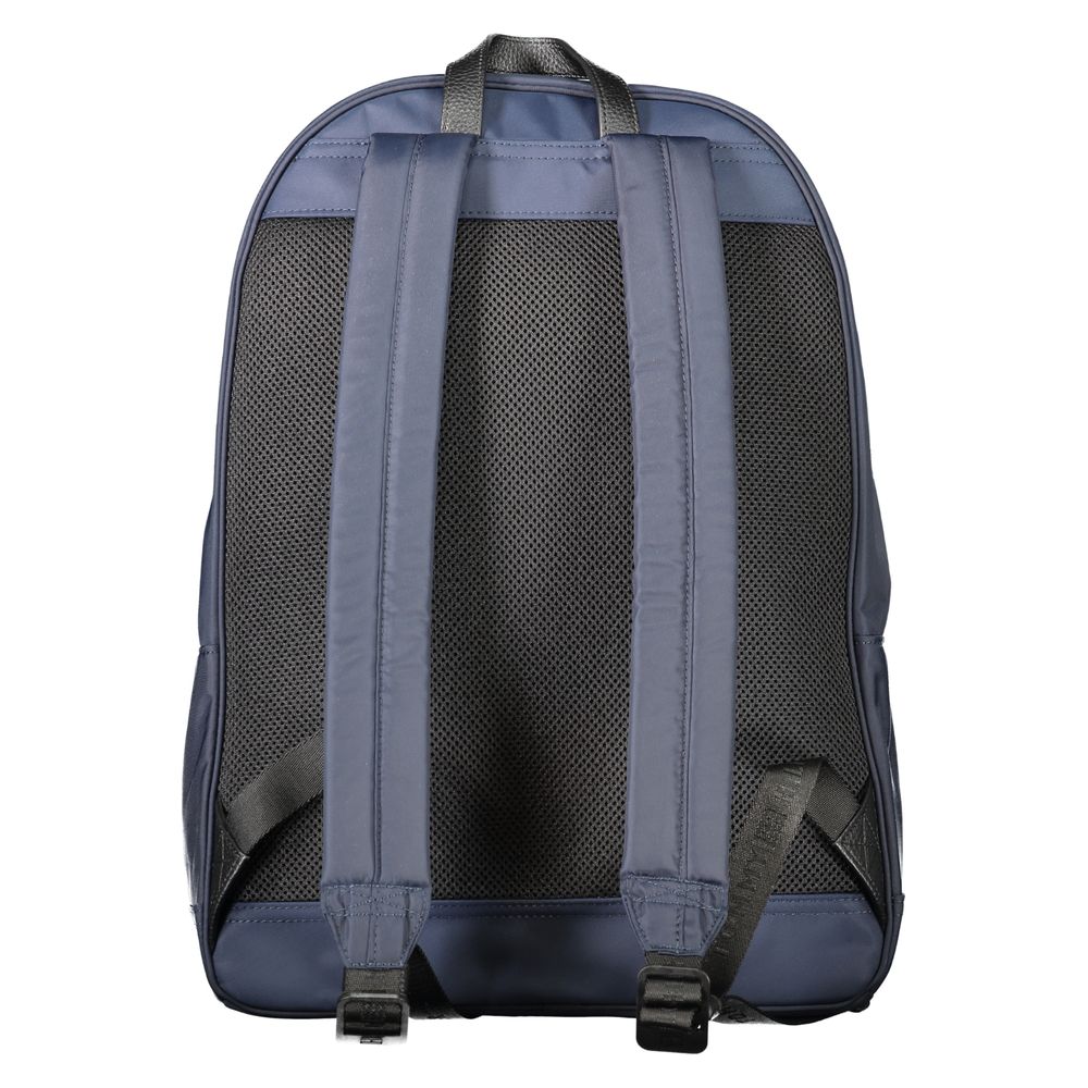 Tommy Hilfiger Blue Polyester Men Backpack - HBPS Beauty & Fashion