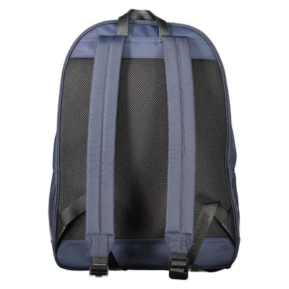 Tommy Hilfiger Blue Polyester Men Backpack - HBPS Beauty & Fashion