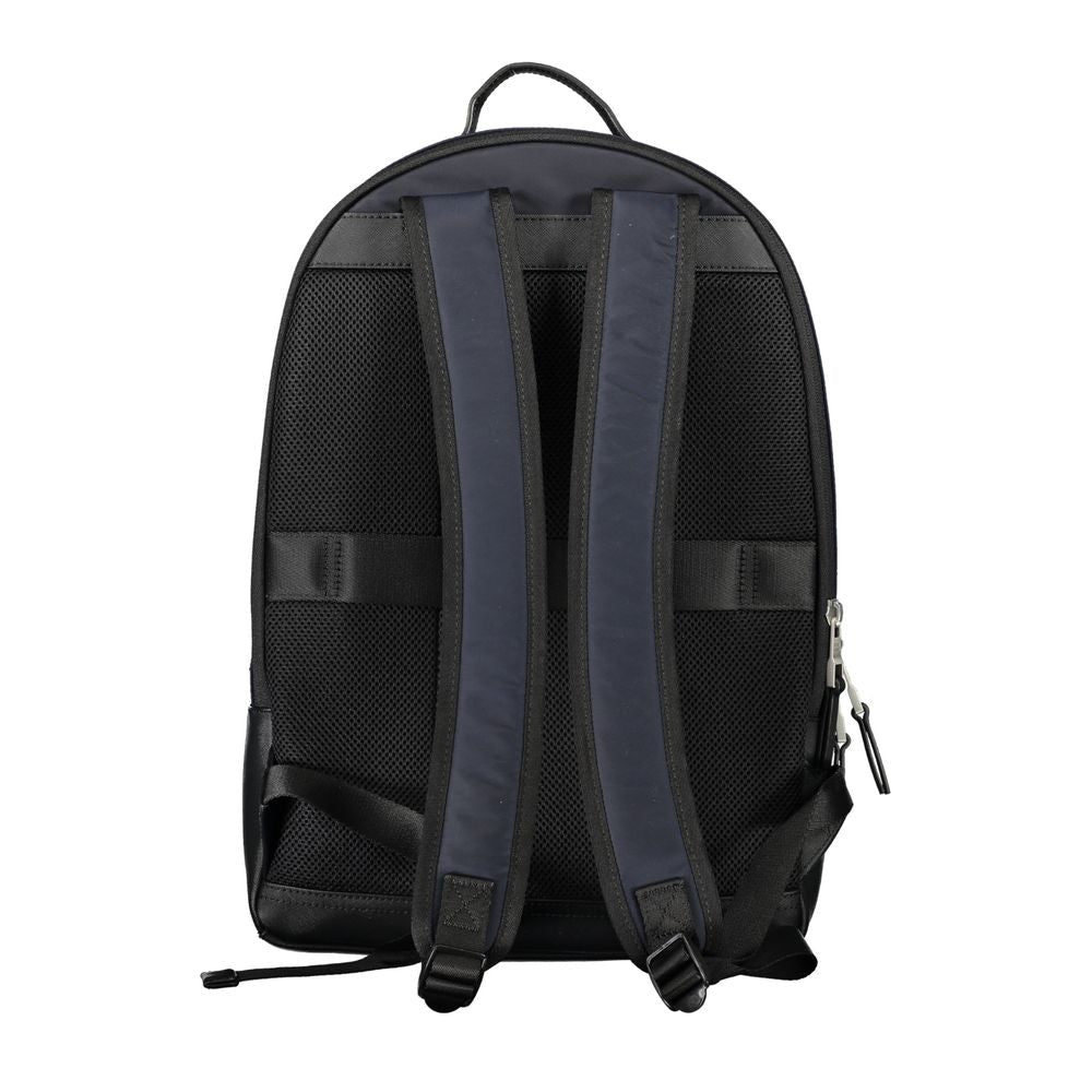 Tommy Hilfiger Blue Polyester Men Backpack - HBPS Beauty & Fashion