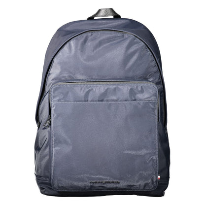 Tommy Hilfiger Blue Polyester Men Backpack - HBPS Beauty & Fashion