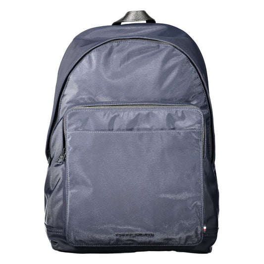 Tommy Hilfiger Blue Polyester Men Backpack - HBPS Beauty & Fashion
