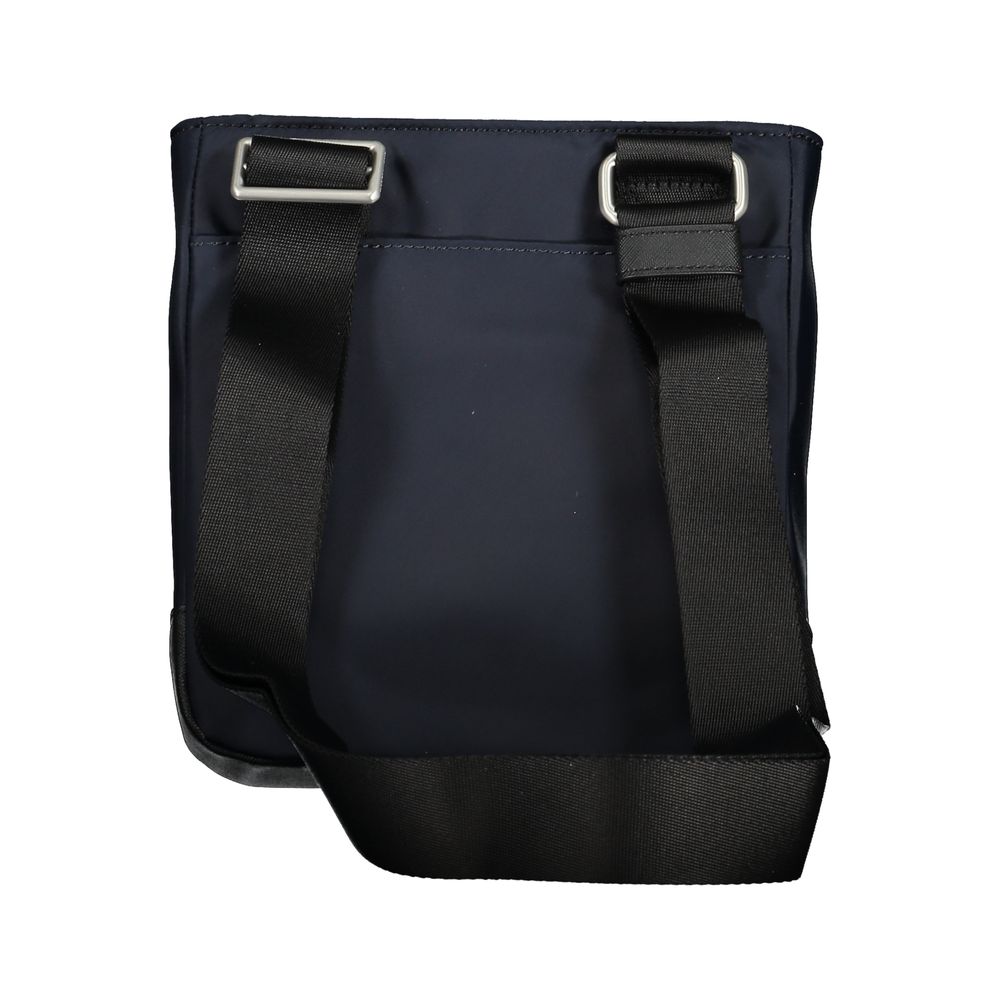 Tommy Hilfiger Blue Polyester Mens Shoulder Bag - HBPS Beauty & Fashion