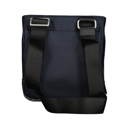 Tommy Hilfiger Blue Polyester Mens Shoulder Bag - HBPS Beauty & Fashion