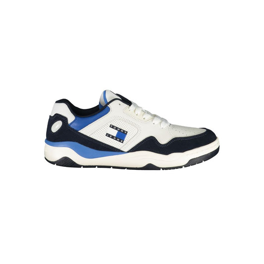Tommy Hilfiger Blue Polyurethane Men Sneaker - HBPS Beauty & Fashion