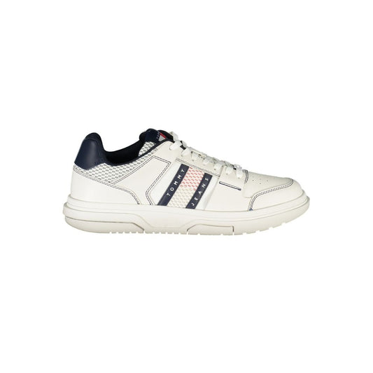 Tommy Hilfiger Blue Polyurethane Men Sneaker - HBPS Beauty & Fashion