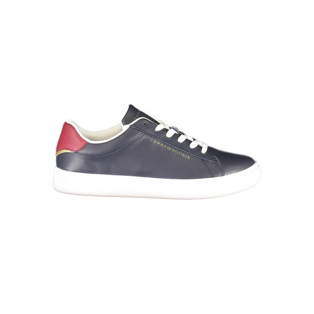 Tommy Hilfiger Blue Polyurethane Women Sneaker - HBPS Beauty & Fashion