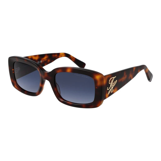 Tommy Hilfiger Brown Acetate Sunglasses - HBPS Beauty & Fashion