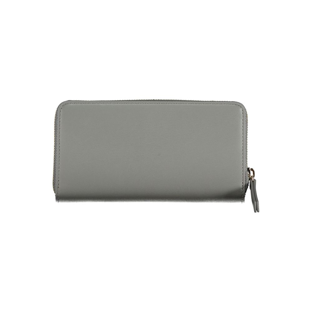 Tommy Hilfiger Grigio Poliuretano Women Wallet - HBPS Beauty & Fashion