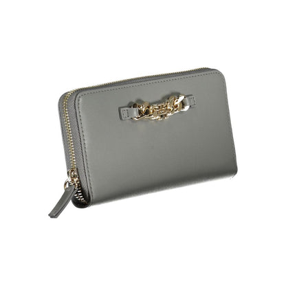 Tommy Hilfiger Grigio Poliuretano Women Wallet - HBPS Beauty & Fashion