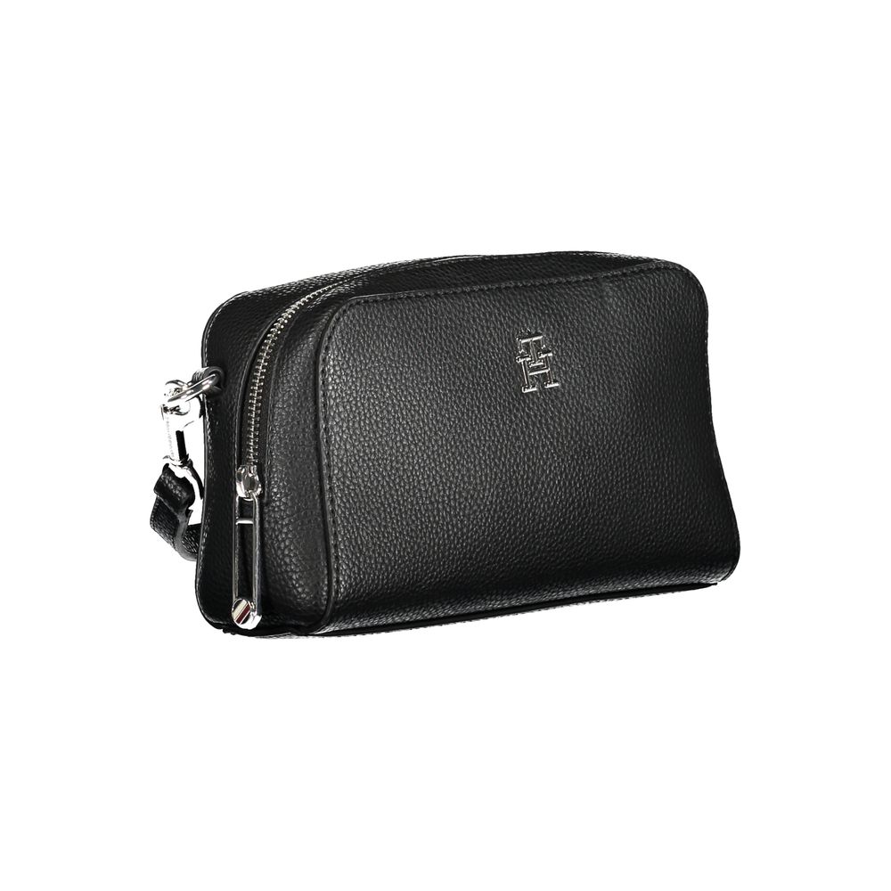 Tommy Hilfiger Nero Poliuretano Woman Shoulder Bag - HBPS Beauty & Fashion