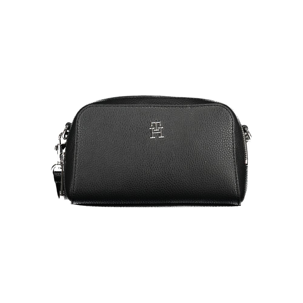 Tommy Hilfiger Nero Poliuretano Woman Shoulder Bag - HBPS Beauty & Fashion
