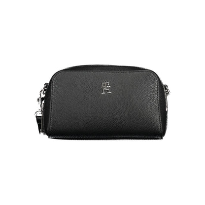 Tommy Hilfiger Nero Poliuretano Woman Shoulder Bag - HBPS Beauty & Fashion