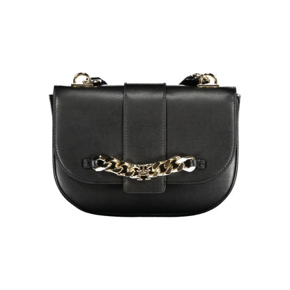 Tommy Hilfiger Nero Poliuretano Women Handbag - HBPS Beauty & Fashion