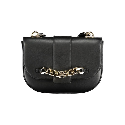 Tommy Hilfiger Nero Poliuretano Women Handbag - HBPS Beauty & Fashion