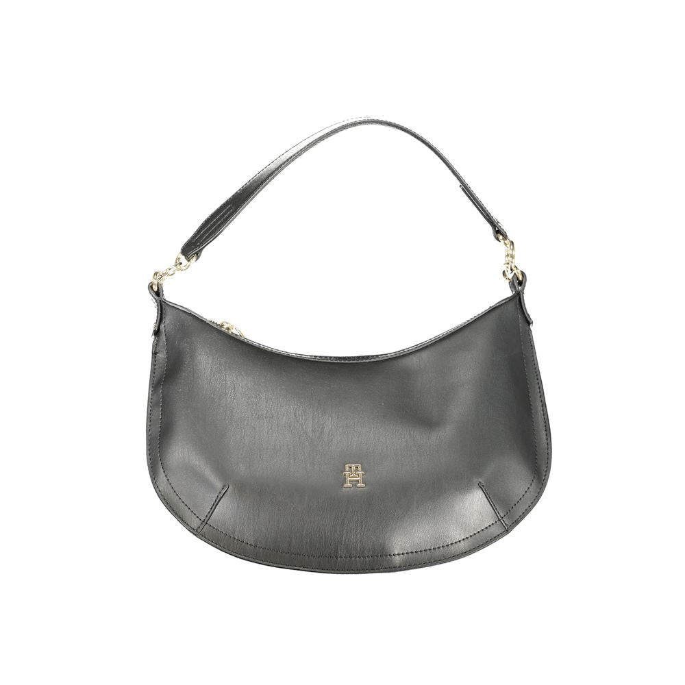 Tommy Hilfiger Nero Poliuretano Women Handbag - HBPS Beauty & Fashion