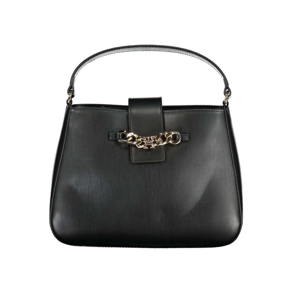 Tommy Hilfiger Nero Poliuretano Women Handbag - HBPS Beauty & Fashion
