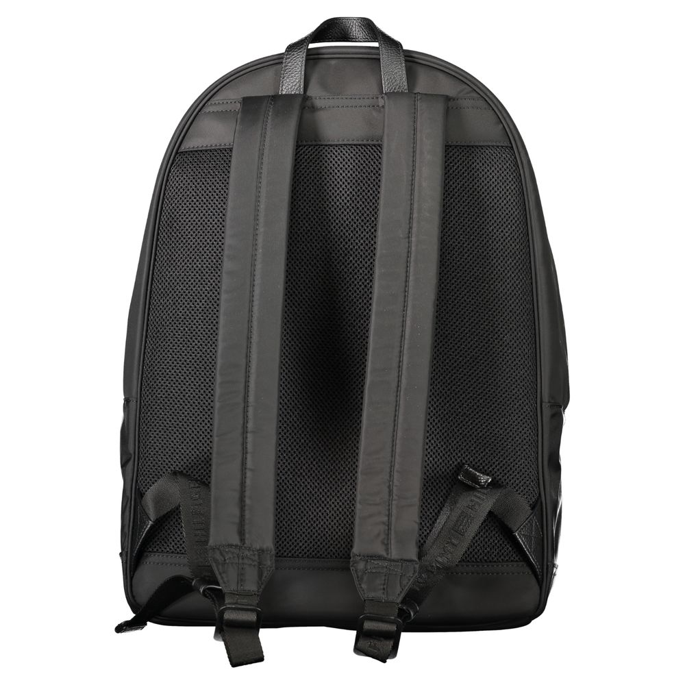 Tommy Hilfiger Nero Polyester Men Backpack - HBPS Beauty & Fashion