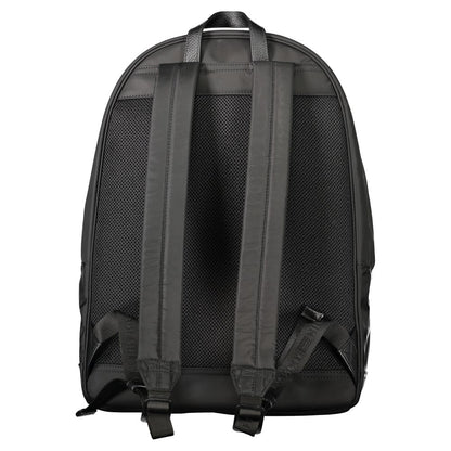 Tommy Hilfiger Nero Polyester Men Backpack - HBPS Beauty & Fashion