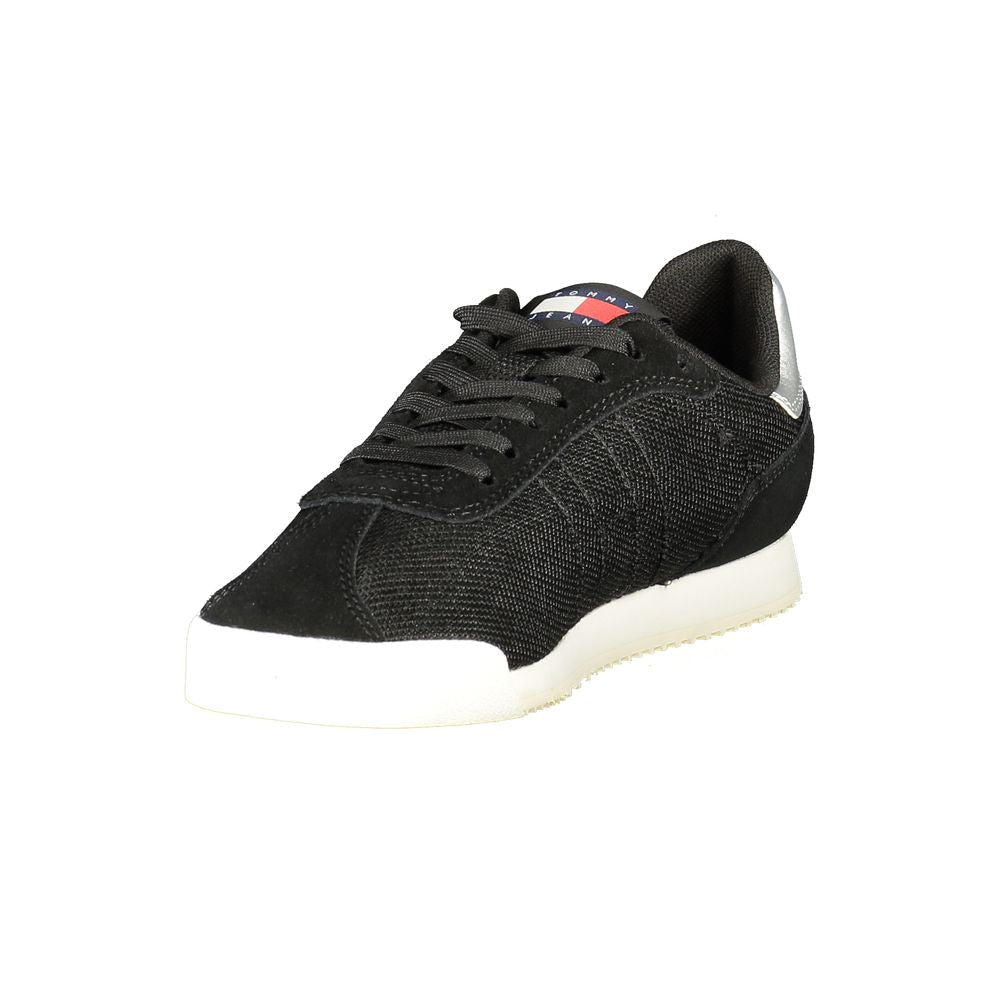 Tommy Hilfiger Nero Polyester Women Sneaker - HBPS Beauty & Fashion