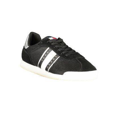 Tommy Hilfiger Nero Polyester Women Sneaker - HBPS Beauty & Fashion