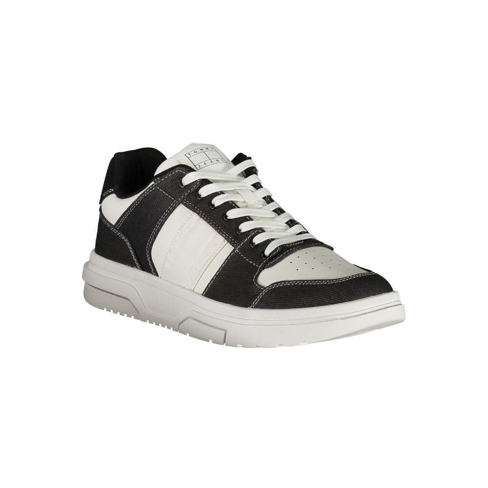 Tommy Hilfiger Nero Polyurethane Men Sneaker - HBPS Beauty & Fashion
