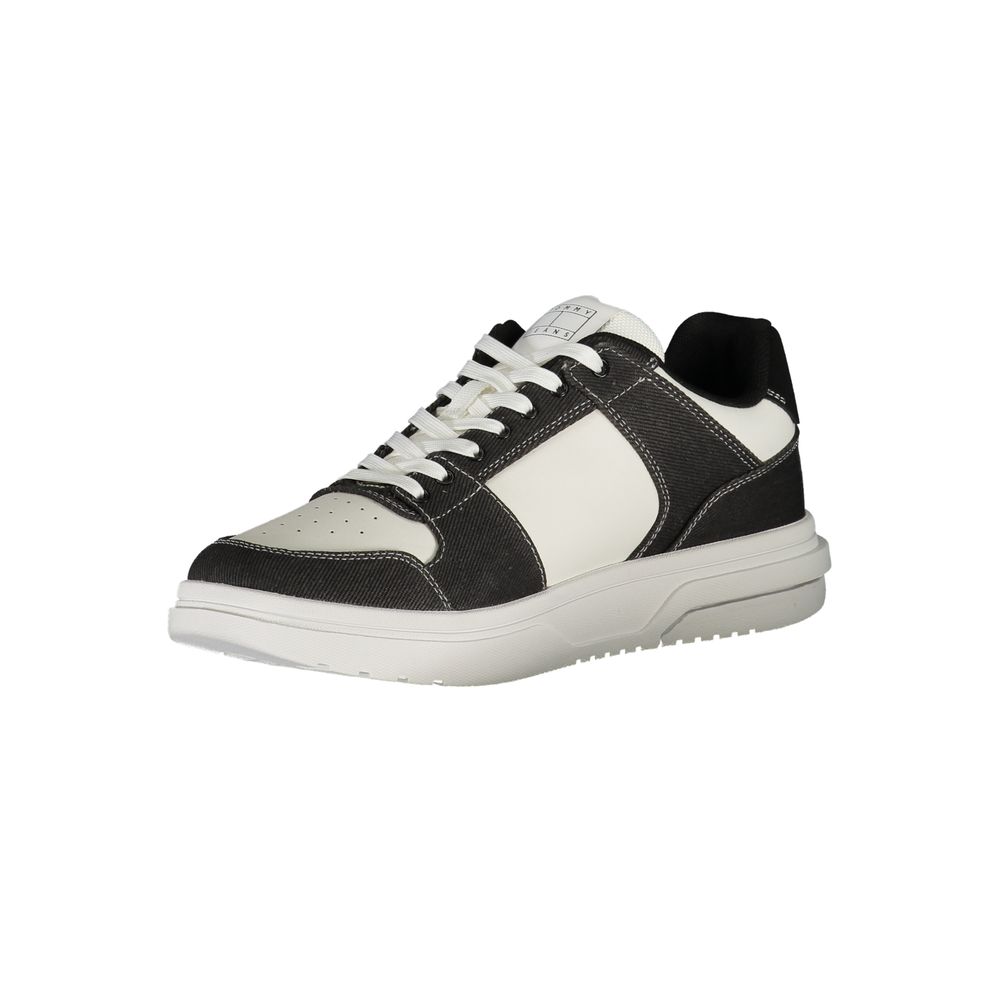 Tommy Hilfiger Nero Polyurethane Men Sneaker - HBPS Beauty & Fashion