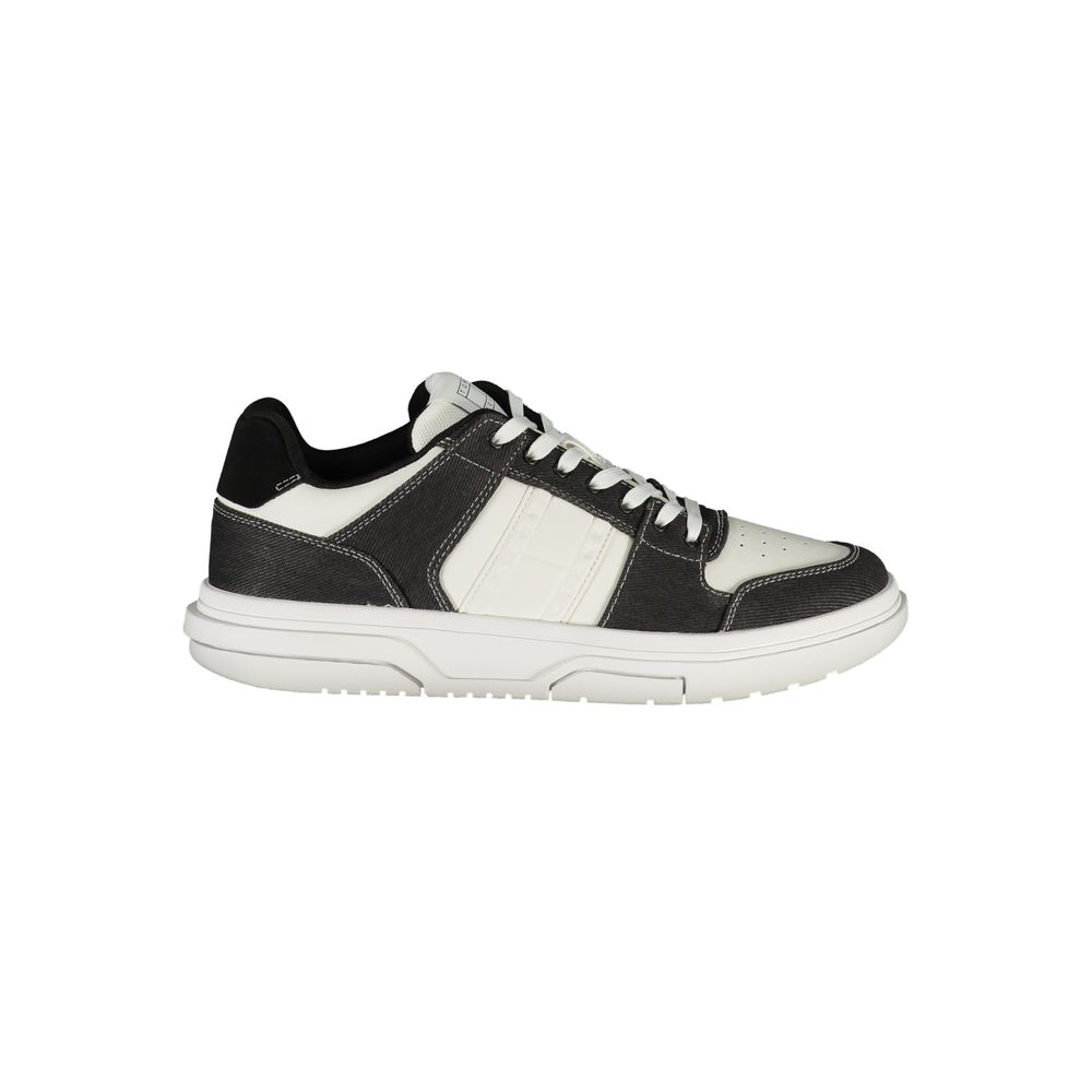Tommy Hilfiger Nero Polyurethane Men Sneaker - HBPS Beauty & Fashion