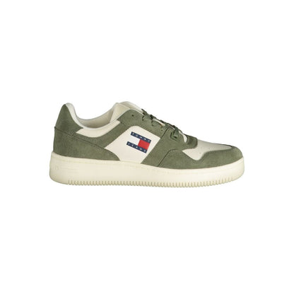 Tommy Hilfiger Verde Leather Men Sneaker - HBPS Beauty & Fashion