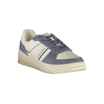 Tommy Hilfiger White Leather Men Sneaker - HBPS Beauty & Fashion