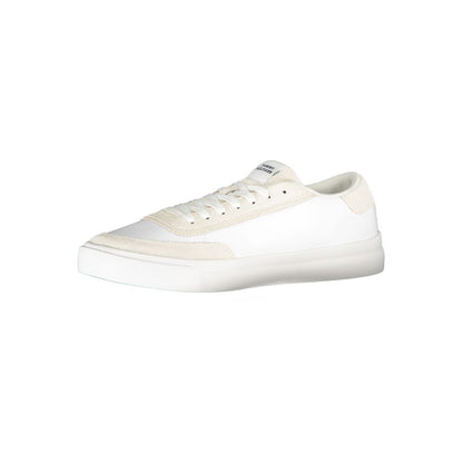 Tommy Hilfiger White Leather Men Sneaker - HBPS Beauty & Fashion