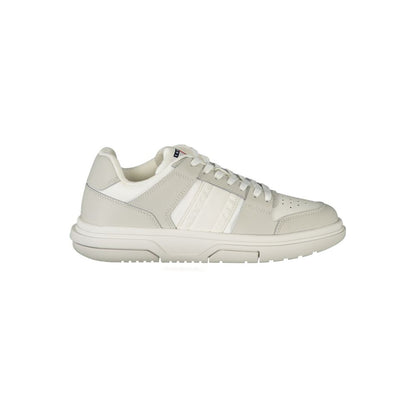 Tommy Hilfiger White Leather Women Sneaker - HBPS Beauty & Fashion