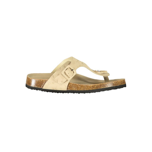 Tongs Laura Biagiotti Beige – Authentique | HBPS Fashion - HBPS Beauty & Fashion