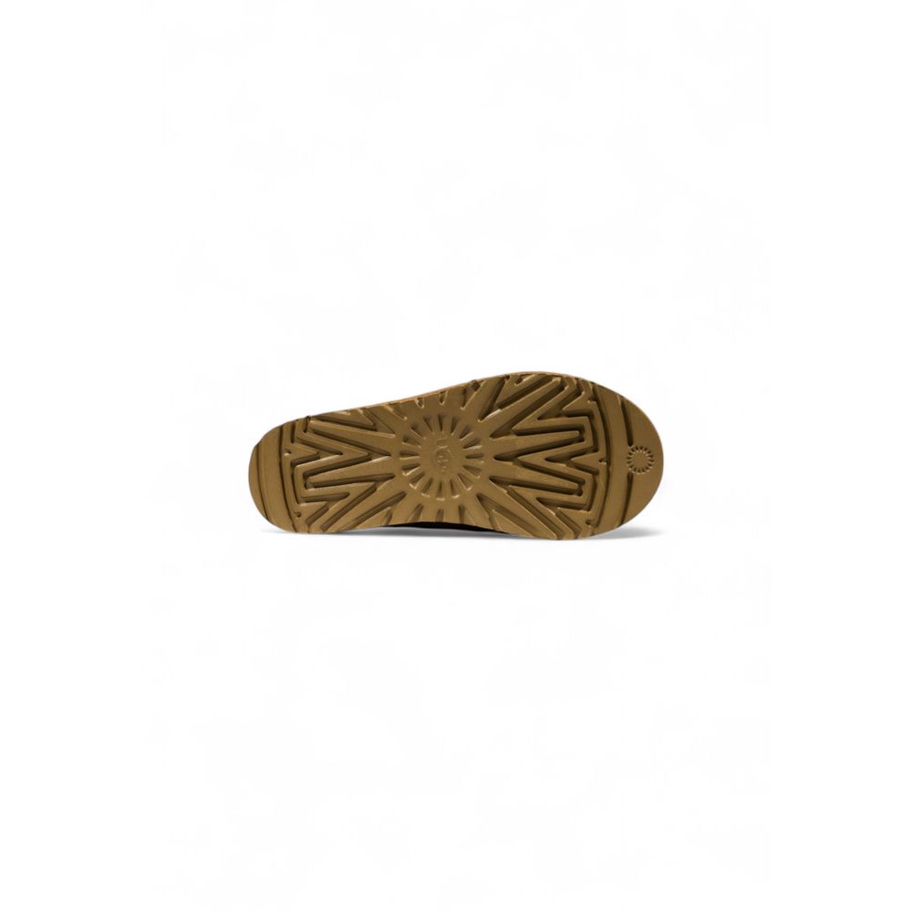 UGG Beige Leather Ankle Boots - HBPS Beauty & Fashion