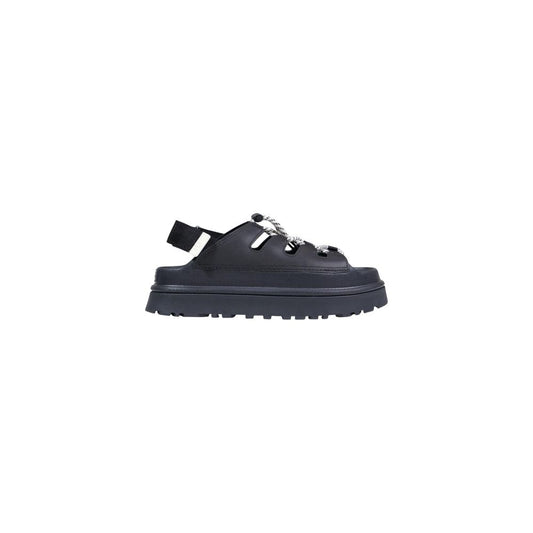 UGG Black Polyethylene Flat Sandals - HBPS Beauty & Fashion