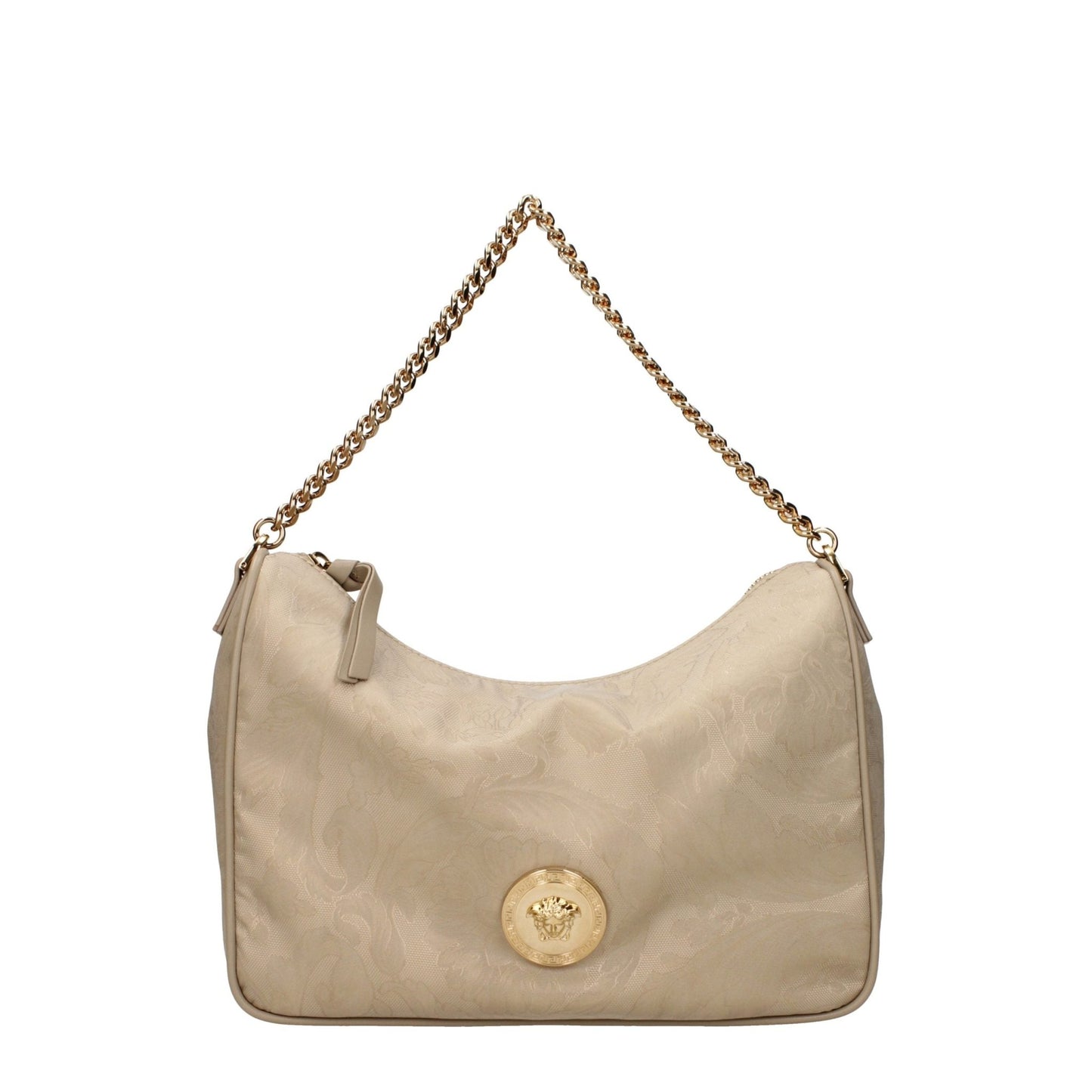 Versace Beige Fabric Handbag - HBPS Beauty & Fashion