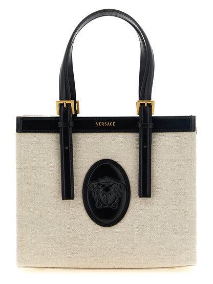 Versace Beige Linen Tote Bag - HBPS Beauty & Fashion